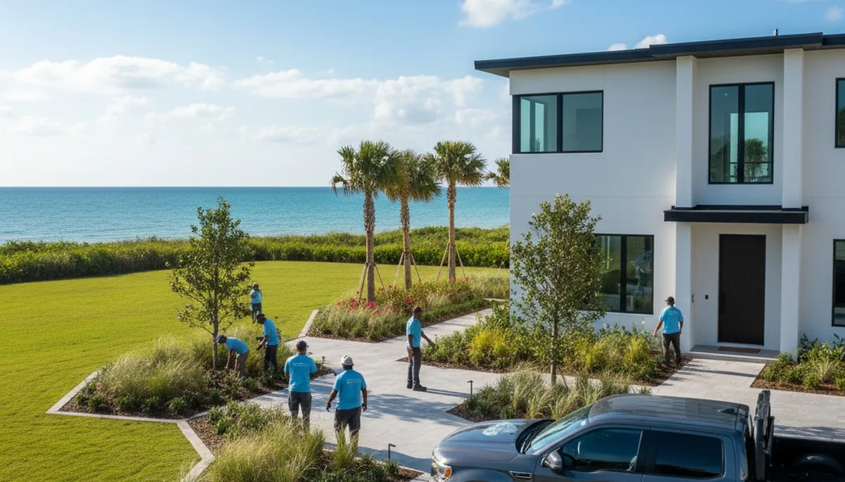 Bradenton, FL landscaping service for residential lawn care and landscape maintenance