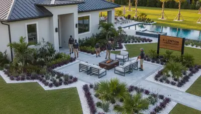 Landscaping service in Bradenton, FL for residential lawn care and landscape maintenance