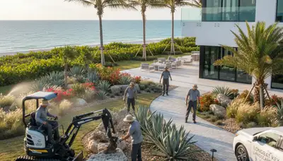 Bradenton, FL landscaping service for residential lawn care and yard maintenance