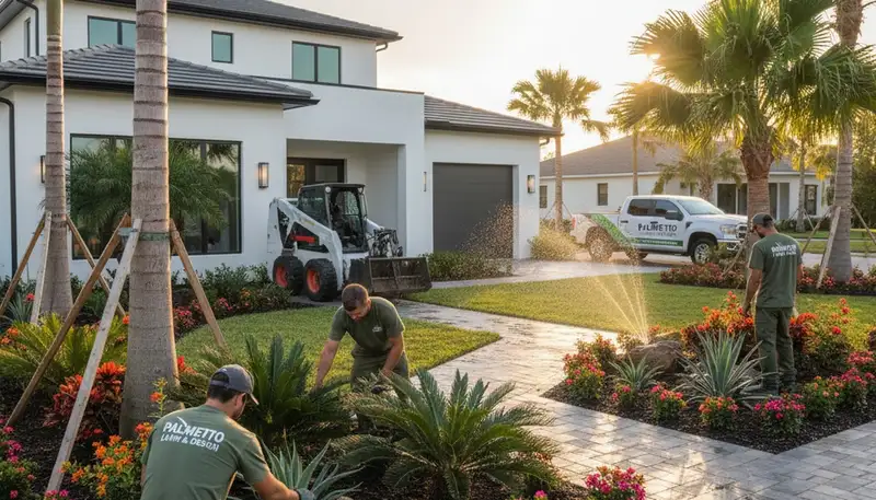 Landscaping services in Bradenton, FL for residential and commercial properties