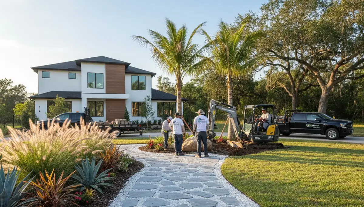 Bradenton, FL landscaping services by Bradenton Landscaping for residential yards and outdoor maintenance