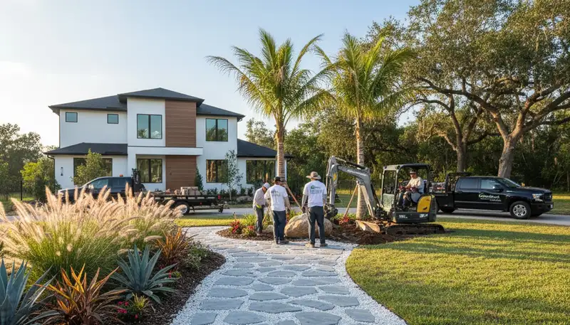 Bradenton, FL landscaping services by Bradenton Landscaping for residential yards and outdoor maintenance