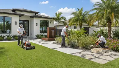 Bradenton, FL landscaping service for residential and commercial lawn care and landscape maintenance