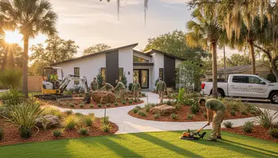 Bradenton, FL landscaping services for residential lawn care and landscape maintenance