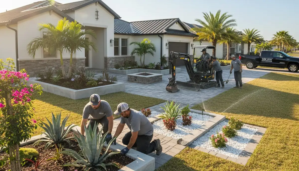 Landscaping service in Bradenton, FL for residential and commercial outdoor maintenance