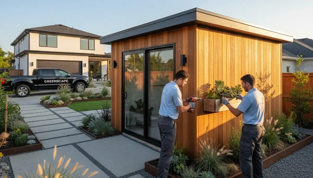 Bradenton, FL landscaping shed installation for durable coastal storage solutions